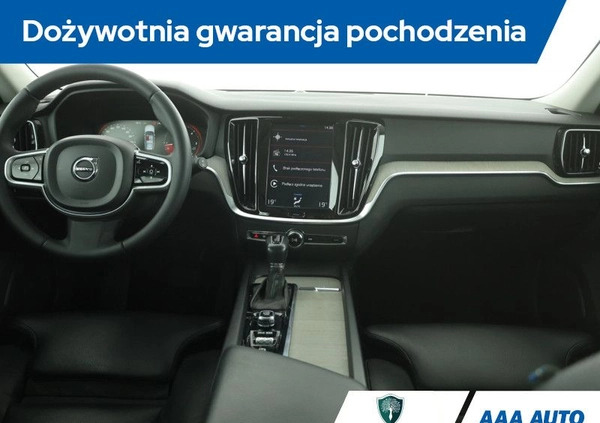 Volvo V60 cena 100001 przebieg: 169643, rok produkcji 2019 z Mikołajki małe 352